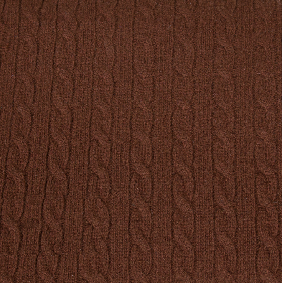 Chiantishire - Lambswool Cable Knit (1M Scrap)